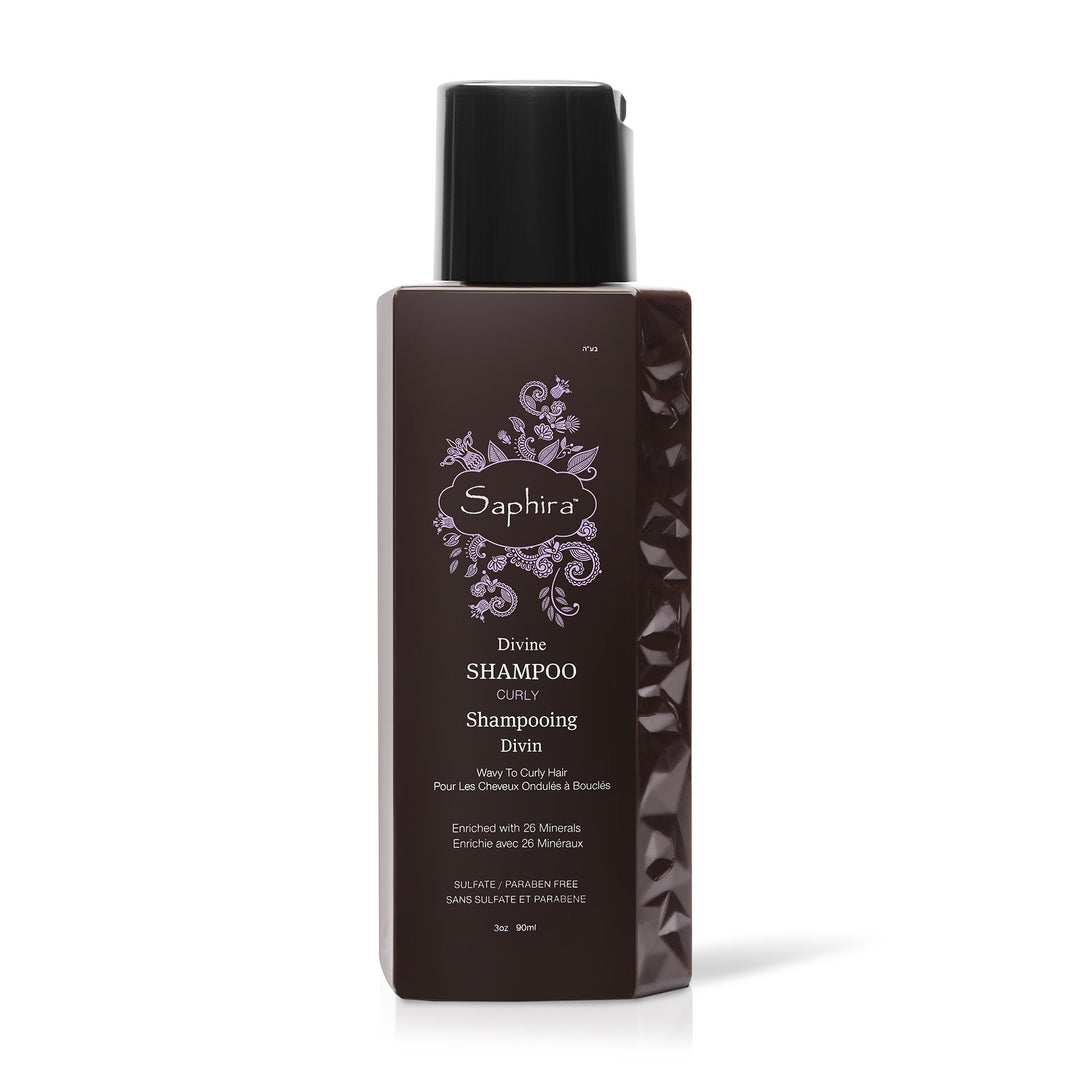 Divine Shampoo for Curly to Wavy Hair, 3 oz